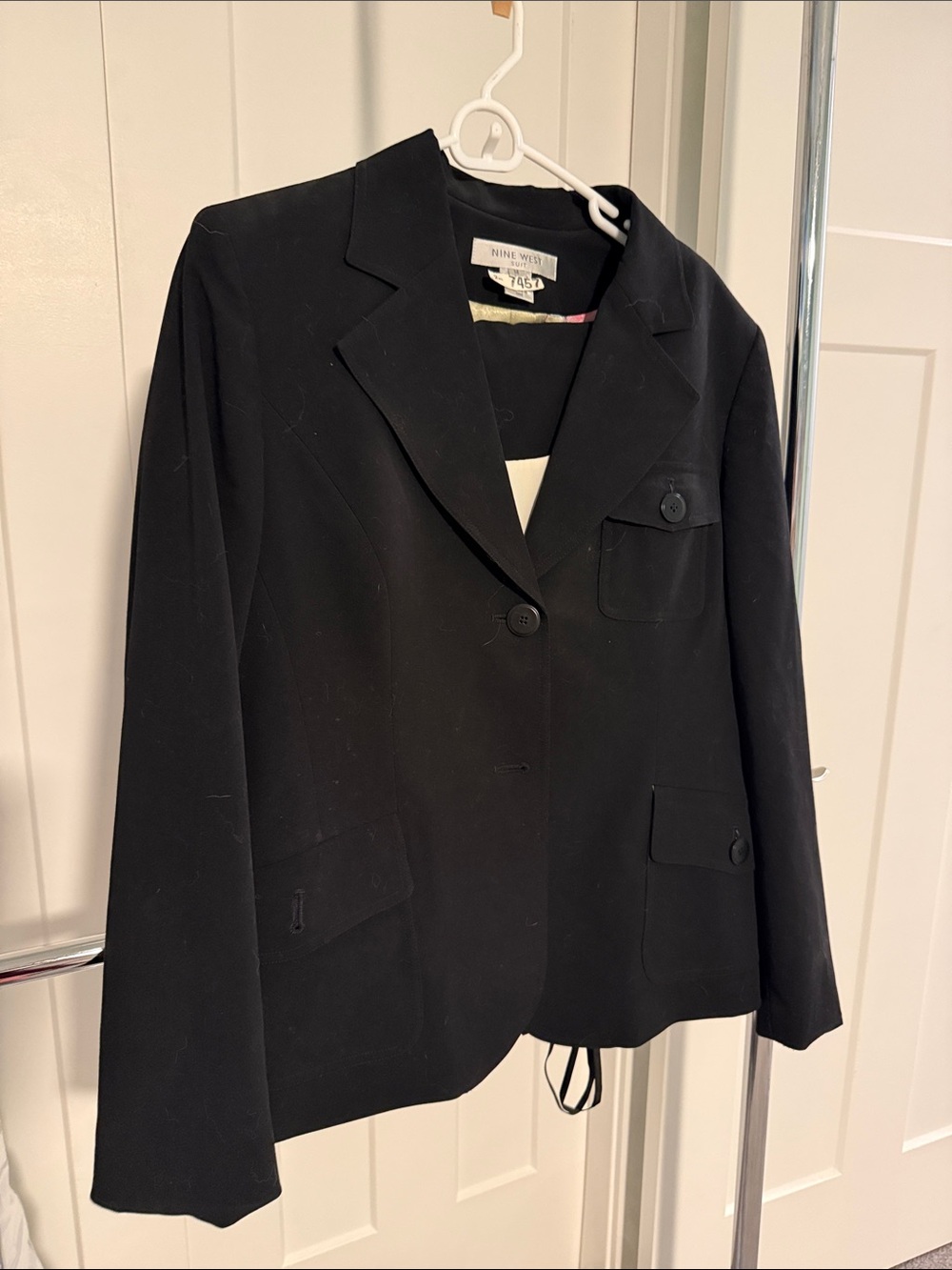 Nine West Black Women's 3-piece Suit
